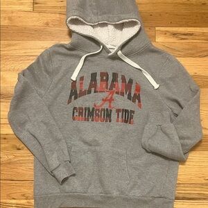 Colosseum Alabama Crimson Tide NCAA Women's Pullover Hoodie - Sherpa Lined Hood